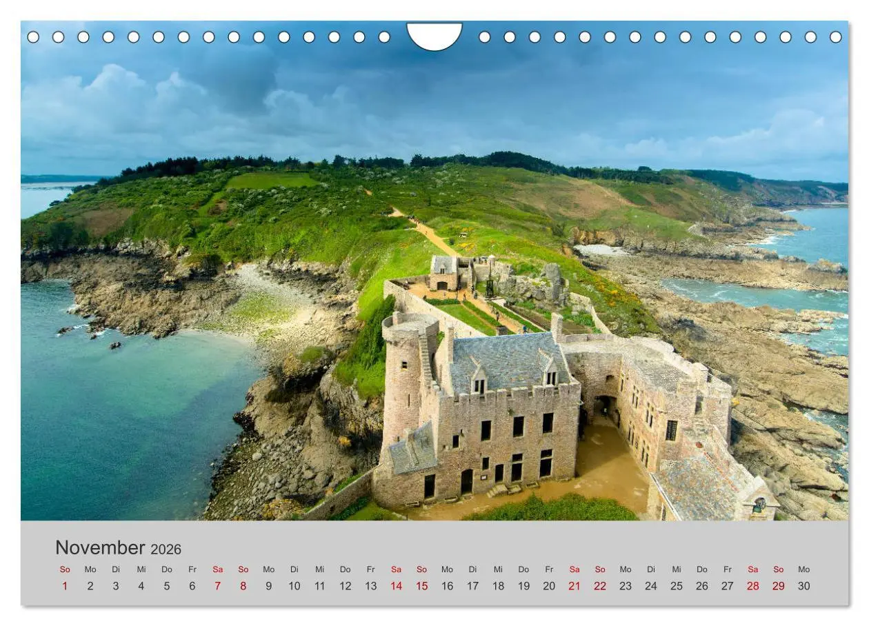 Bild: 9783457807552 | Die Schönheit der Bretagne (Wandkalender 2026 DIN A4 quer),...