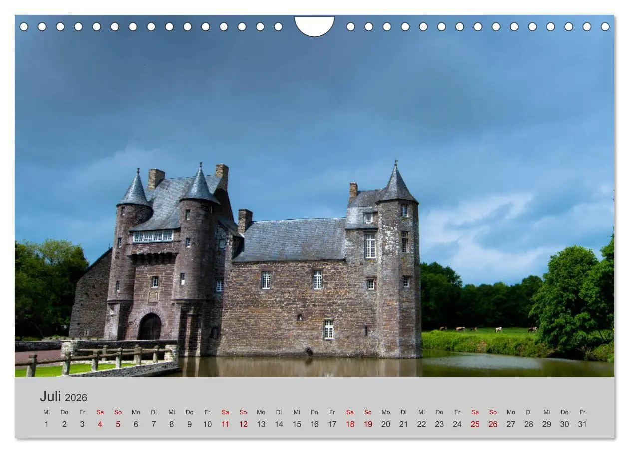 Bild: 9783457807552 | Die Schönheit der Bretagne (Wandkalender 2026 DIN A4 quer),...