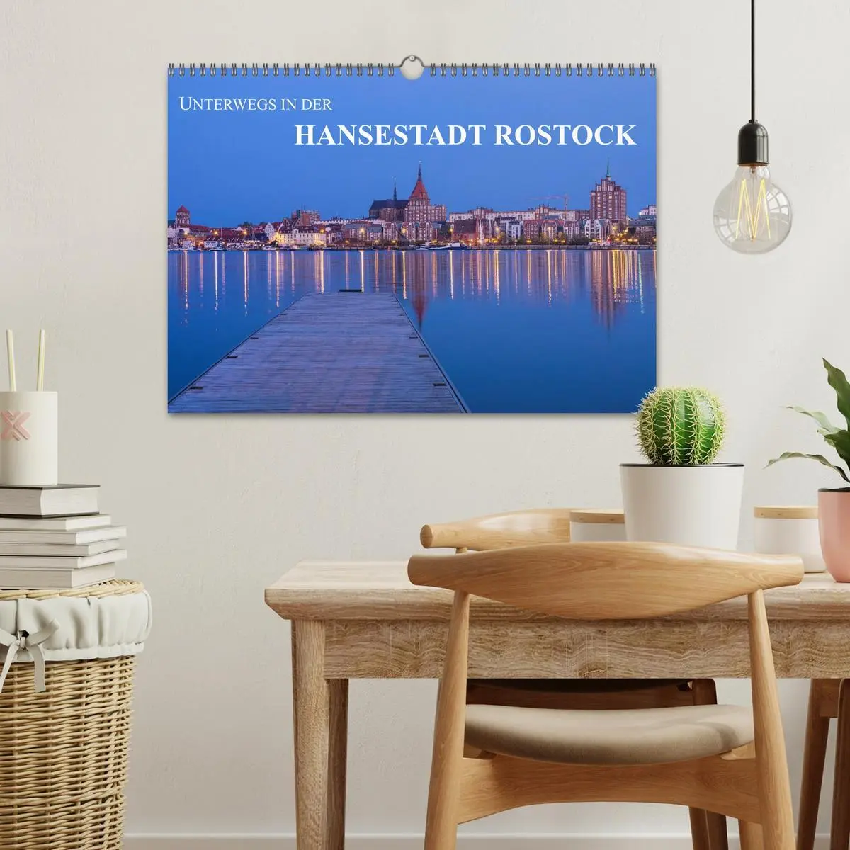 Bild: 9783516137552 | Unterwegs in der Hansestadt Rostock (Wandkalender 2026 DIN A3...