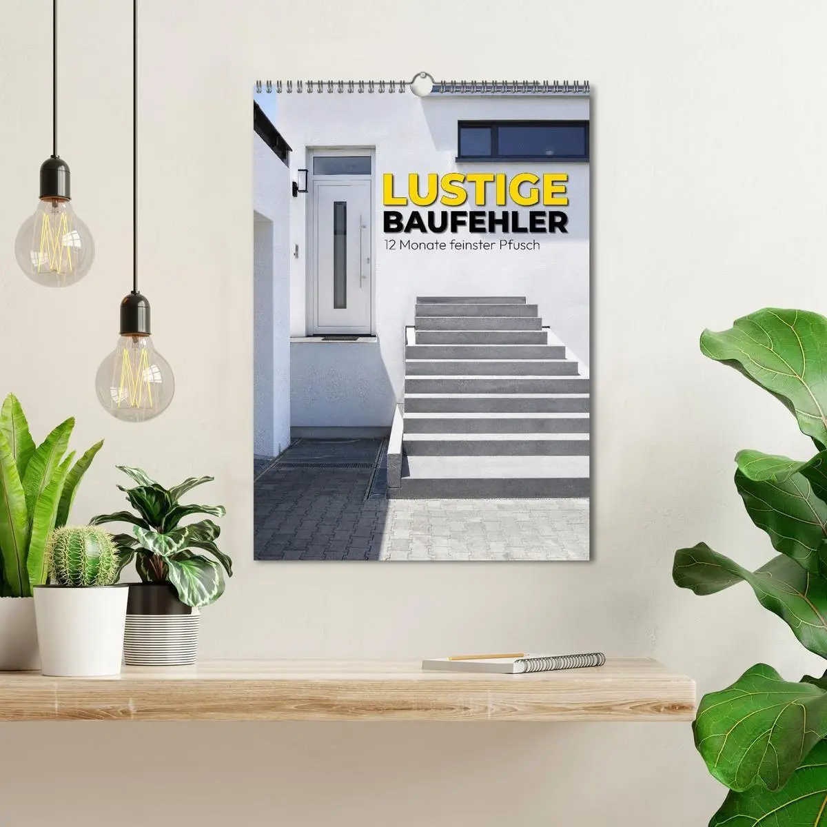 Bild: 9783569917552 | Lustige Baufehler - 12 Monate feinster Pfusch (Wandkalender 2027...