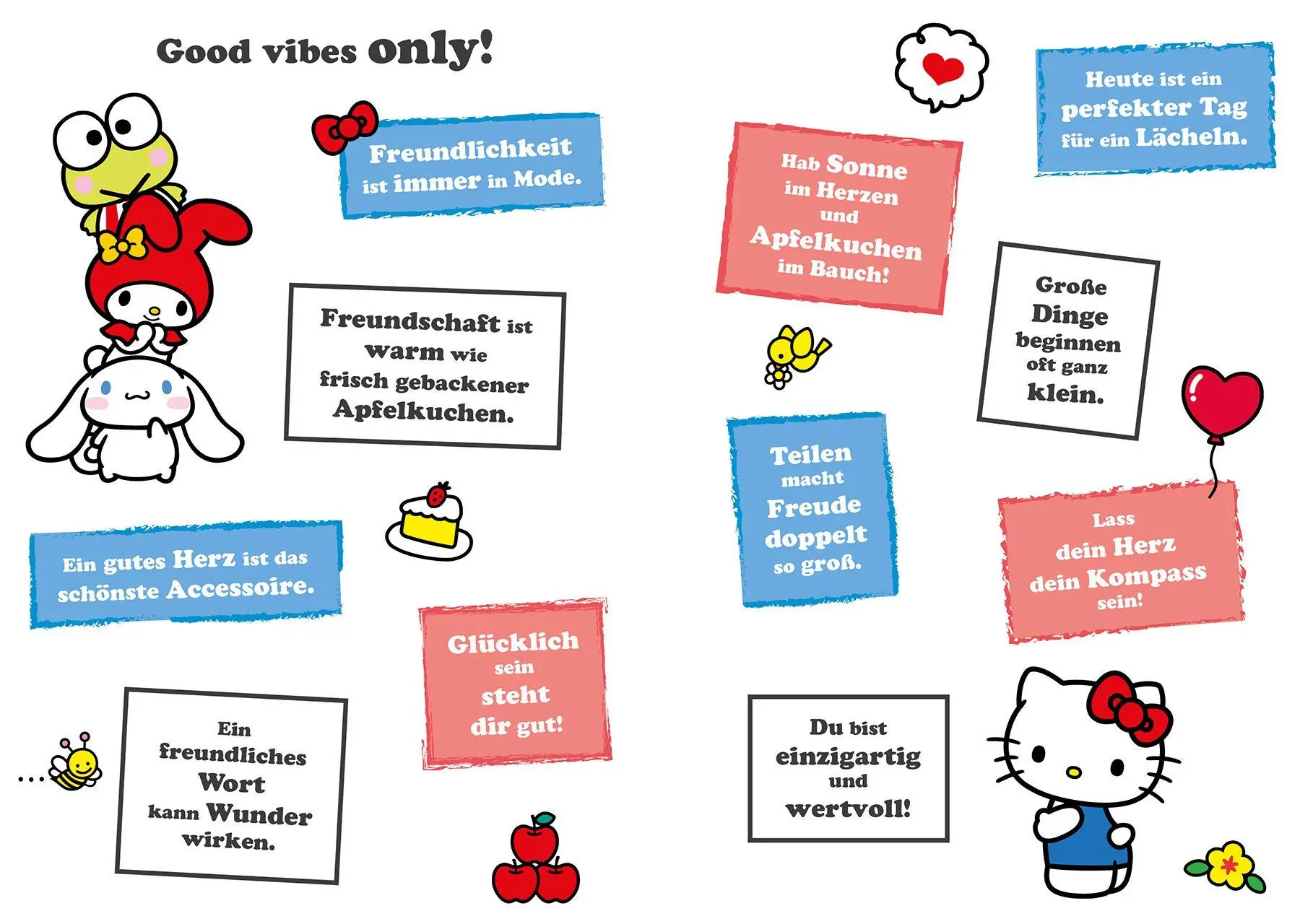 Bild: 9783833247552 | Hello Kitty and Friends: Meine Freunde | Freundebuch | Panini | Buch