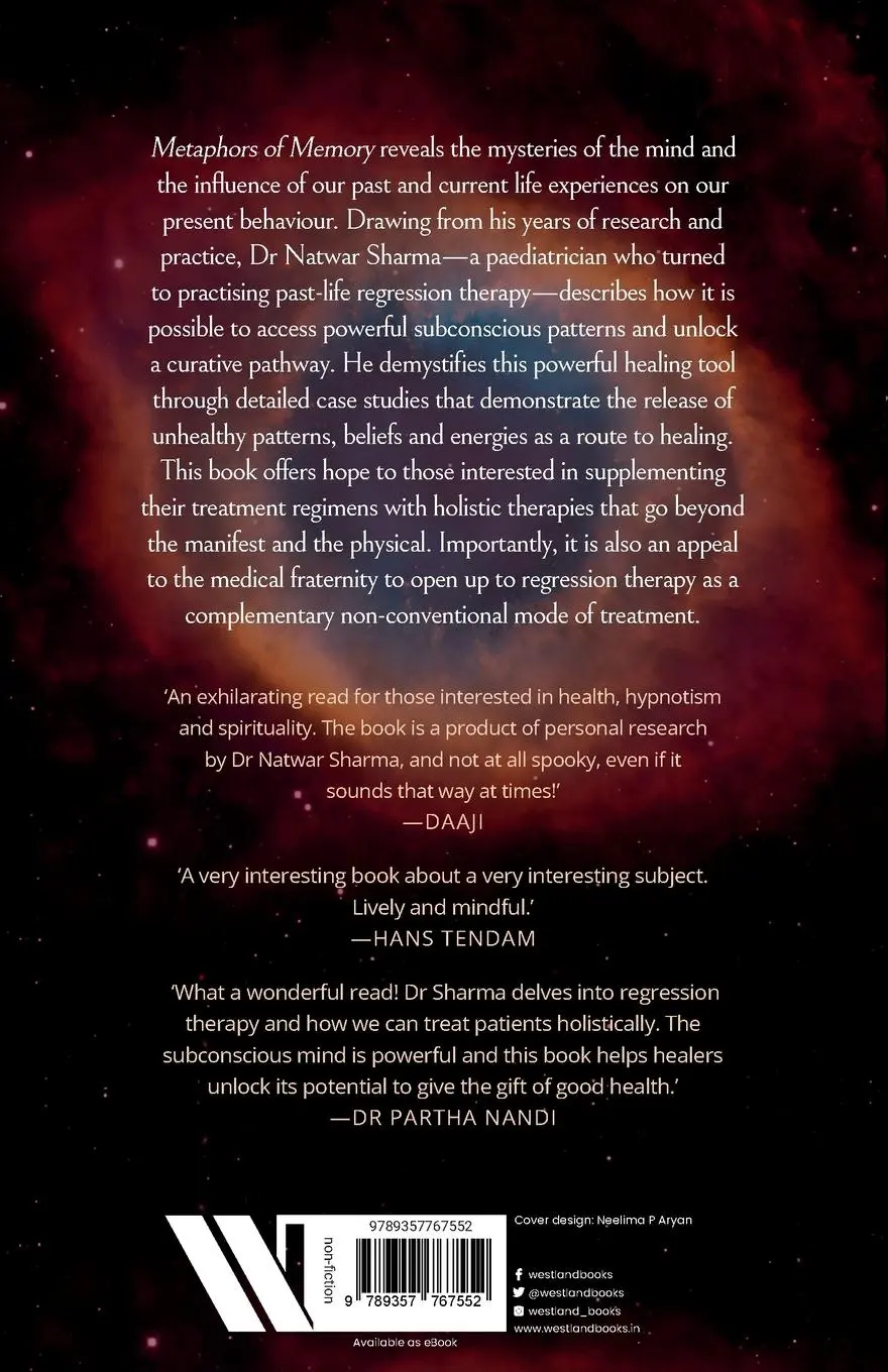 Rückseite: 9789357767552 | Metaphors of Memory | Natwar Sharma | Taschenbuch | Englisch | 2024