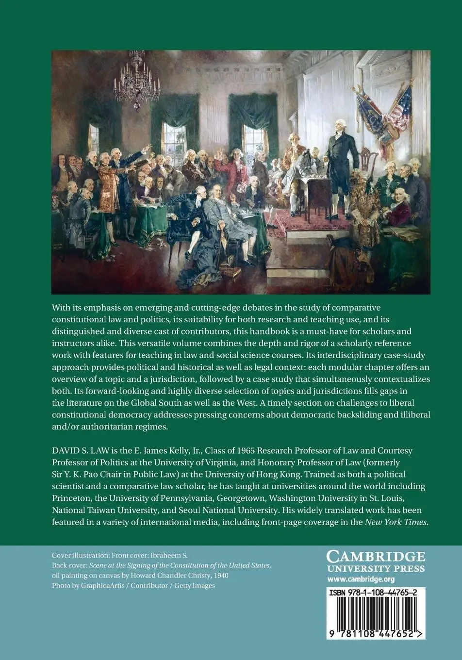 Rückseite: 9781108447652 | Constitutionalism in Context | David S. Law | Taschenbuch | Englisch