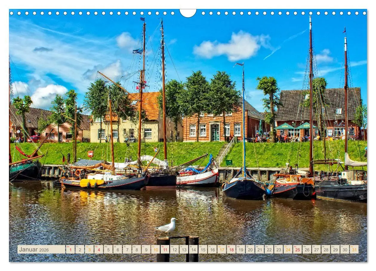 Bild: 9783457897652 | Reise an die Nordsee - Carolinensiel (Wandkalender 2026 DIN A3...