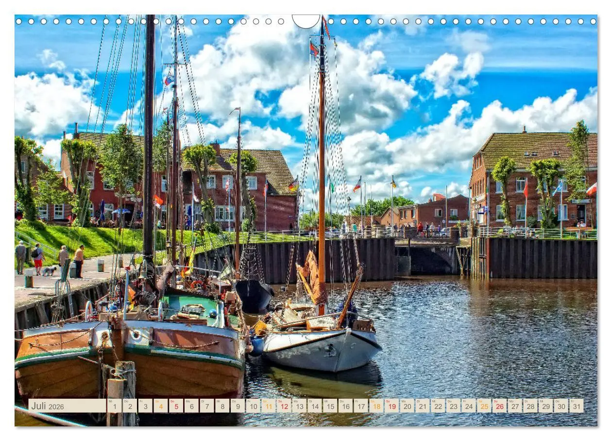 Bild: 9783457897652 | Reise an die Nordsee - Carolinensiel (Wandkalender 2026 DIN A3...