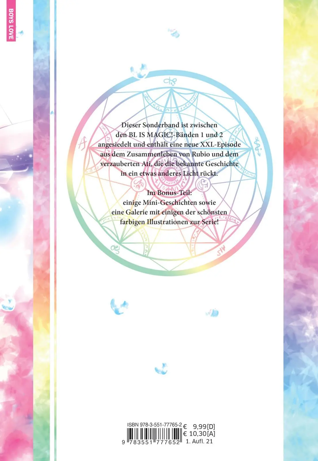 Rückseite: 9783551777652 | BL is magic! Special: Extra Spells | Oroken | Taschenbuch | 152 S.