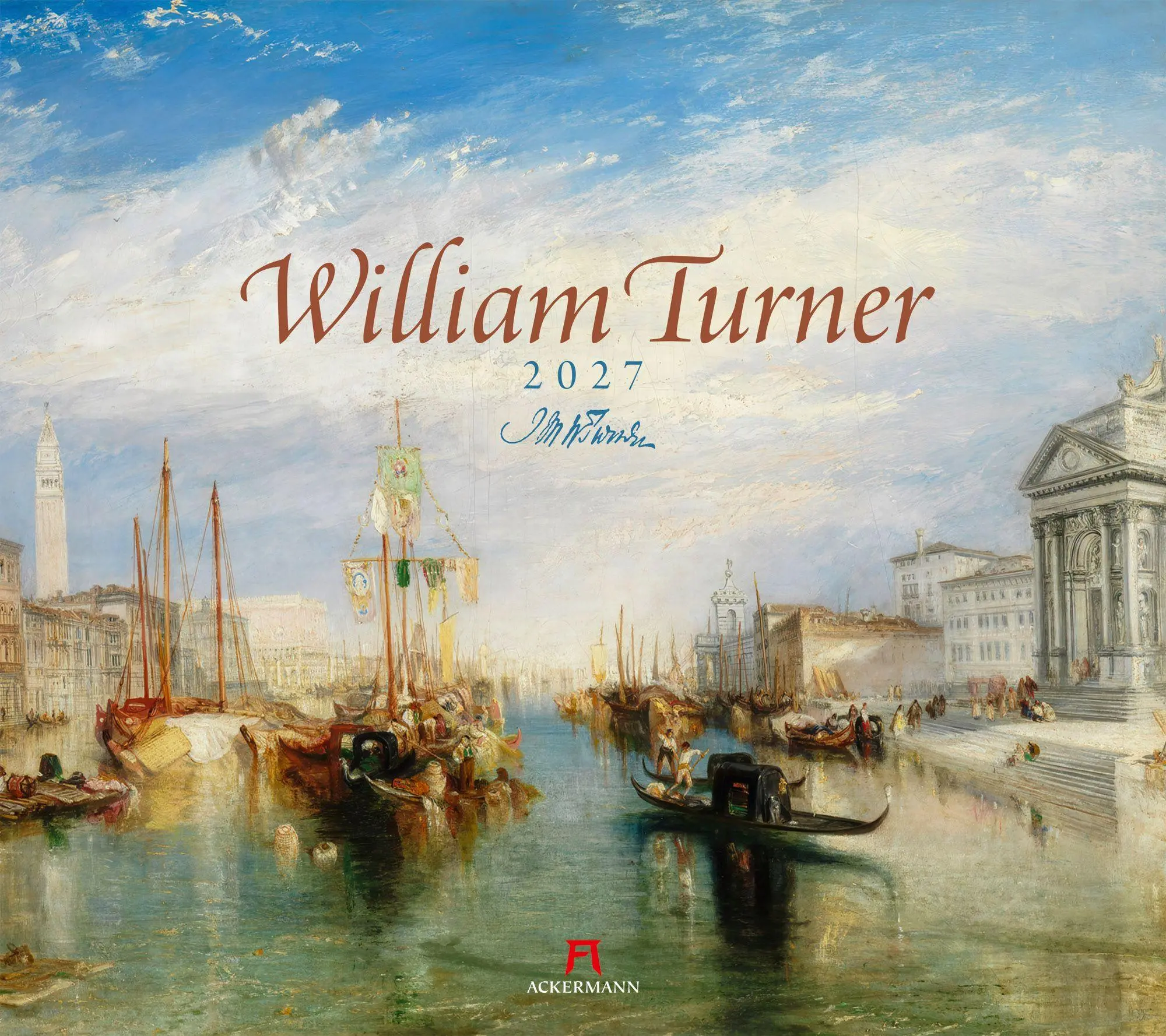 Cover: 9783838427652 | William Turner Kalender 2027 | William Turner (u. a.) | Kalender