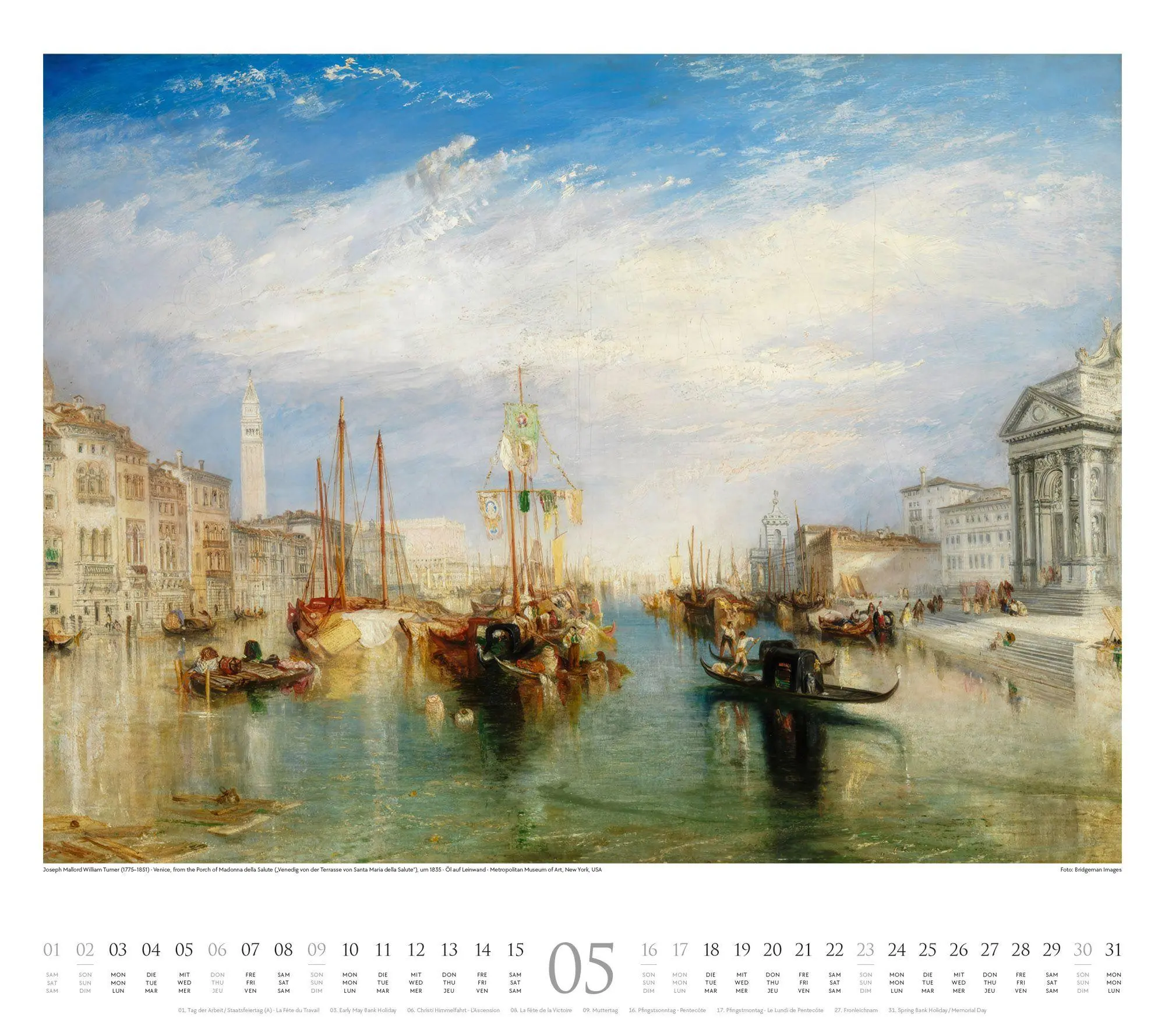 Bild: 9783838427652 | William Turner Kalender 2027 | William Turner (u. a.) | Kalender