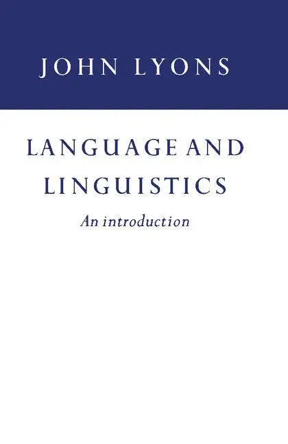 Cover: 9780521297752 | Language and Linguistics | John Lyons | Taschenbuch | Englisch | 2012