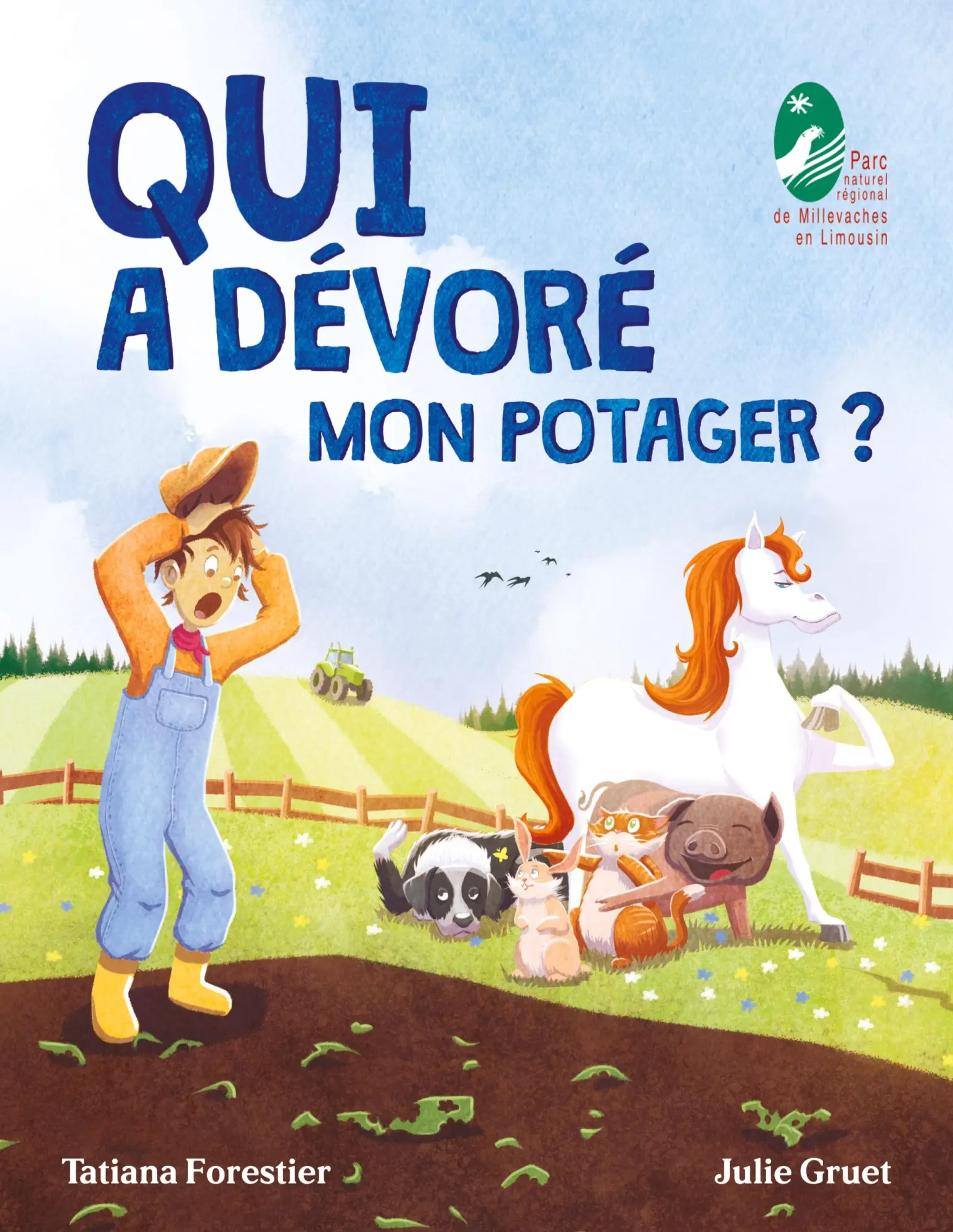 Cover: 9782322557752 | Qui a dévoré mon potager ? | Tatiana Forestier | Taschenbuch | 2024