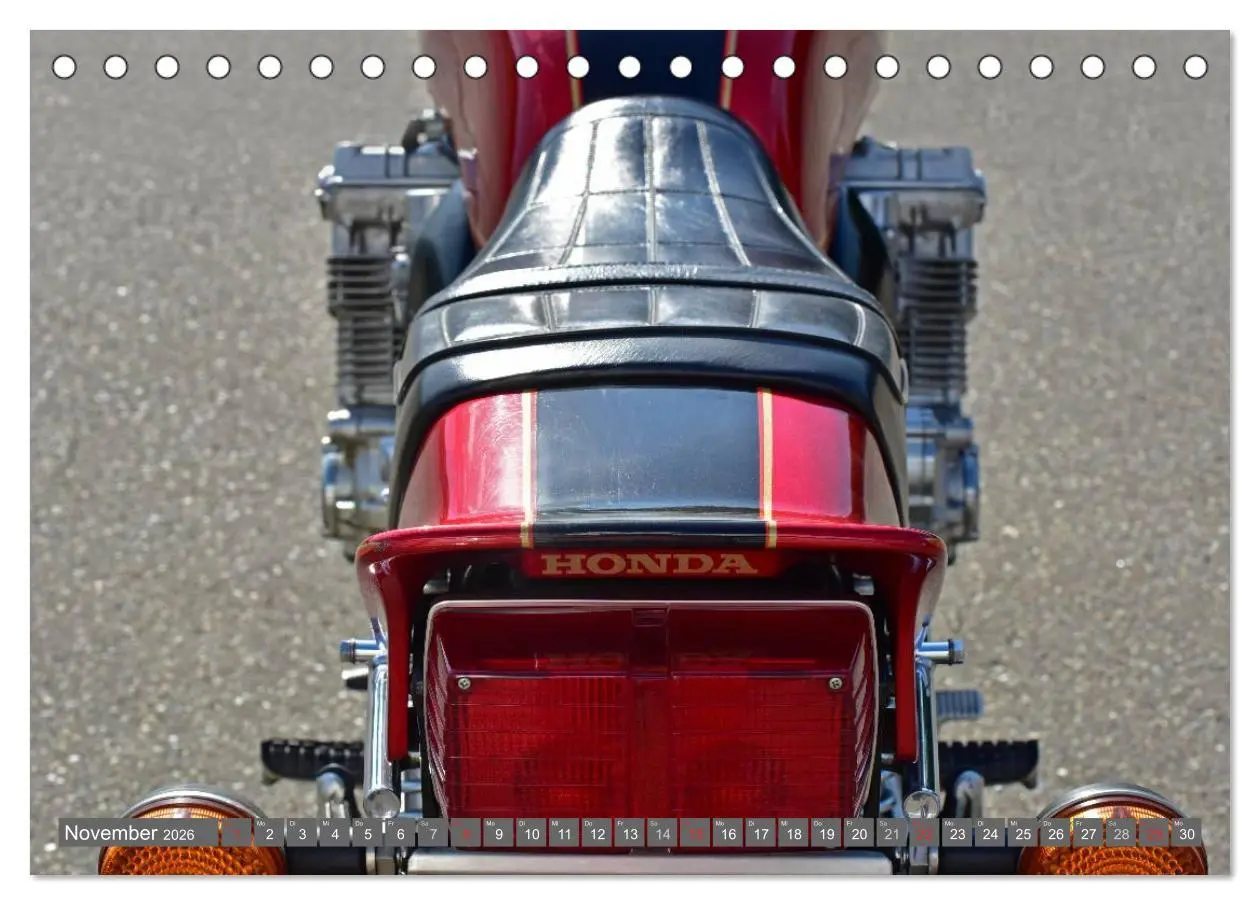 Bild: 9783516047752 | Honda CBX 1000 (Tischkalender 2026 DIN A5 quer), CALVENDO...