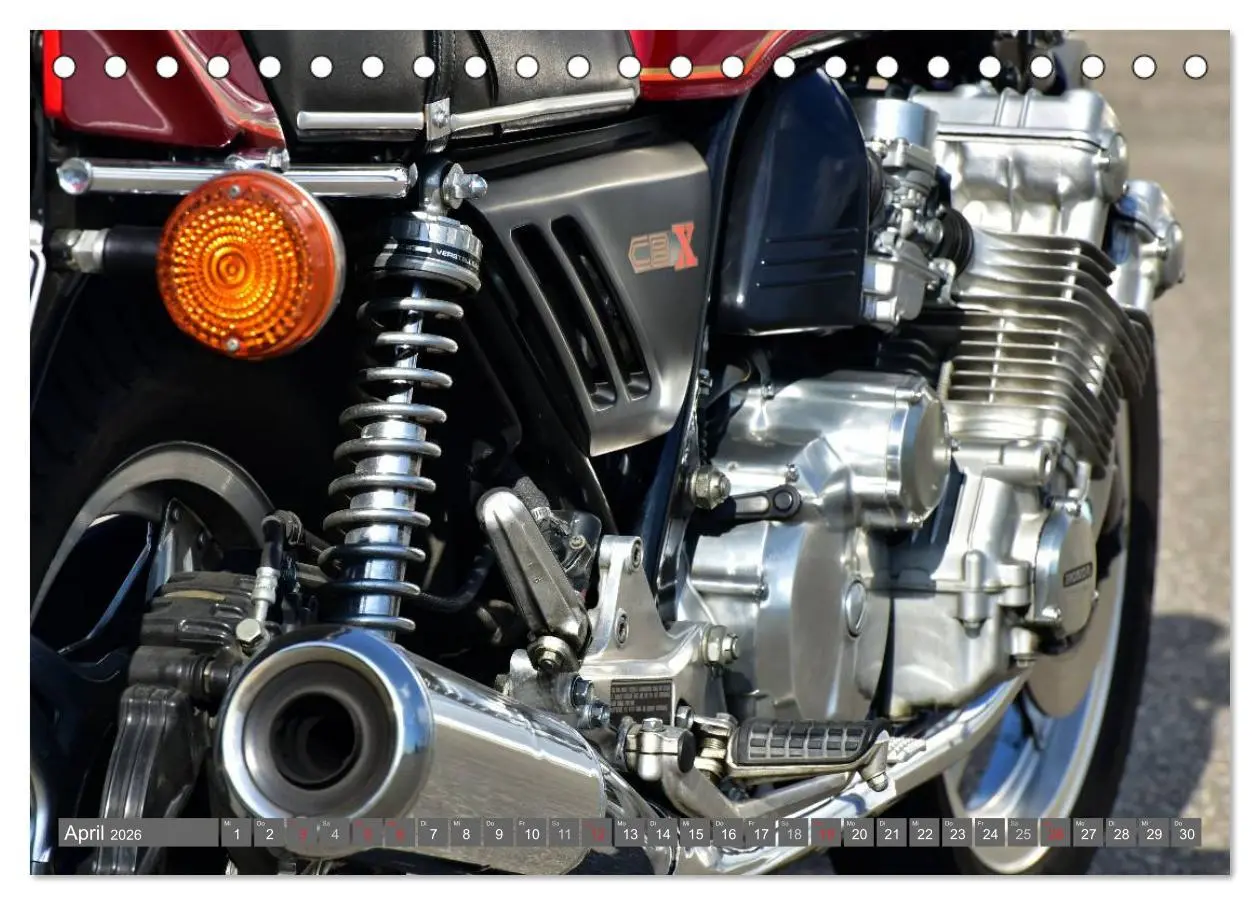 Bild: 9783516047752 | Honda CBX 1000 (Tischkalender 2026 DIN A5 quer), CALVENDO...