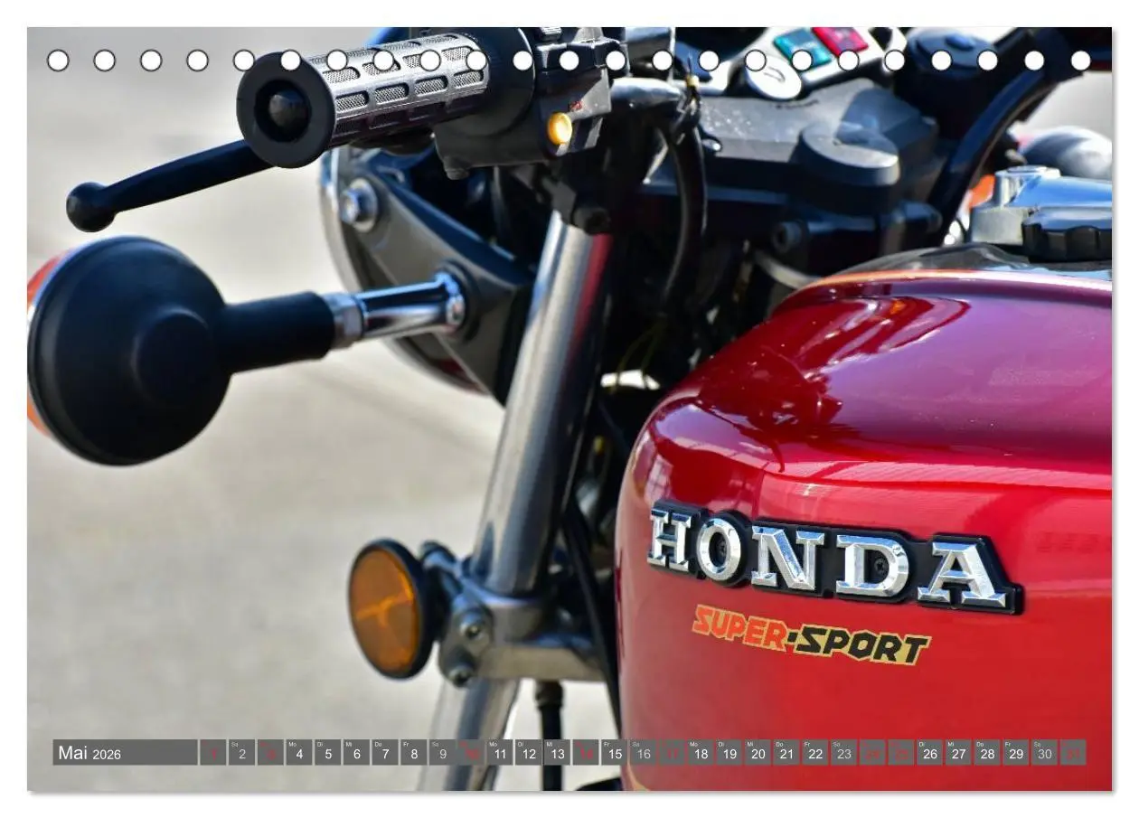 Bild: 9783516047752 | Honda CBX 1000 (Tischkalender 2026 DIN A5 quer), CALVENDO...