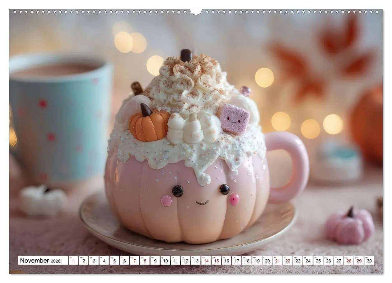 Bild: 9783516737752 | Kawaii-Glücksmomente (hochwertiger Premium Wandkalender 2026 DIN A2...