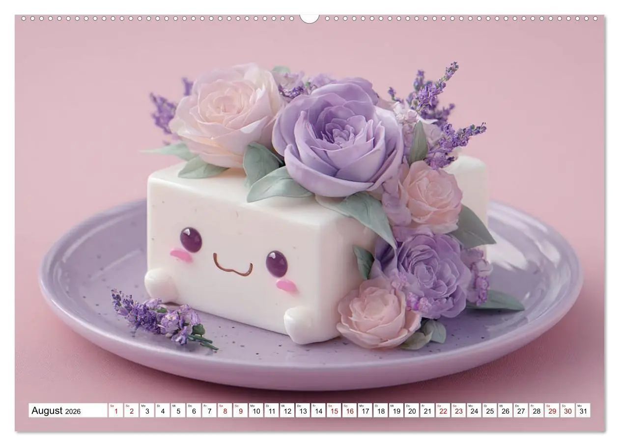 Bild: 9783516737752 | Kawaii-Glücksmomente (hochwertiger Premium Wandkalender 2026 DIN A2...