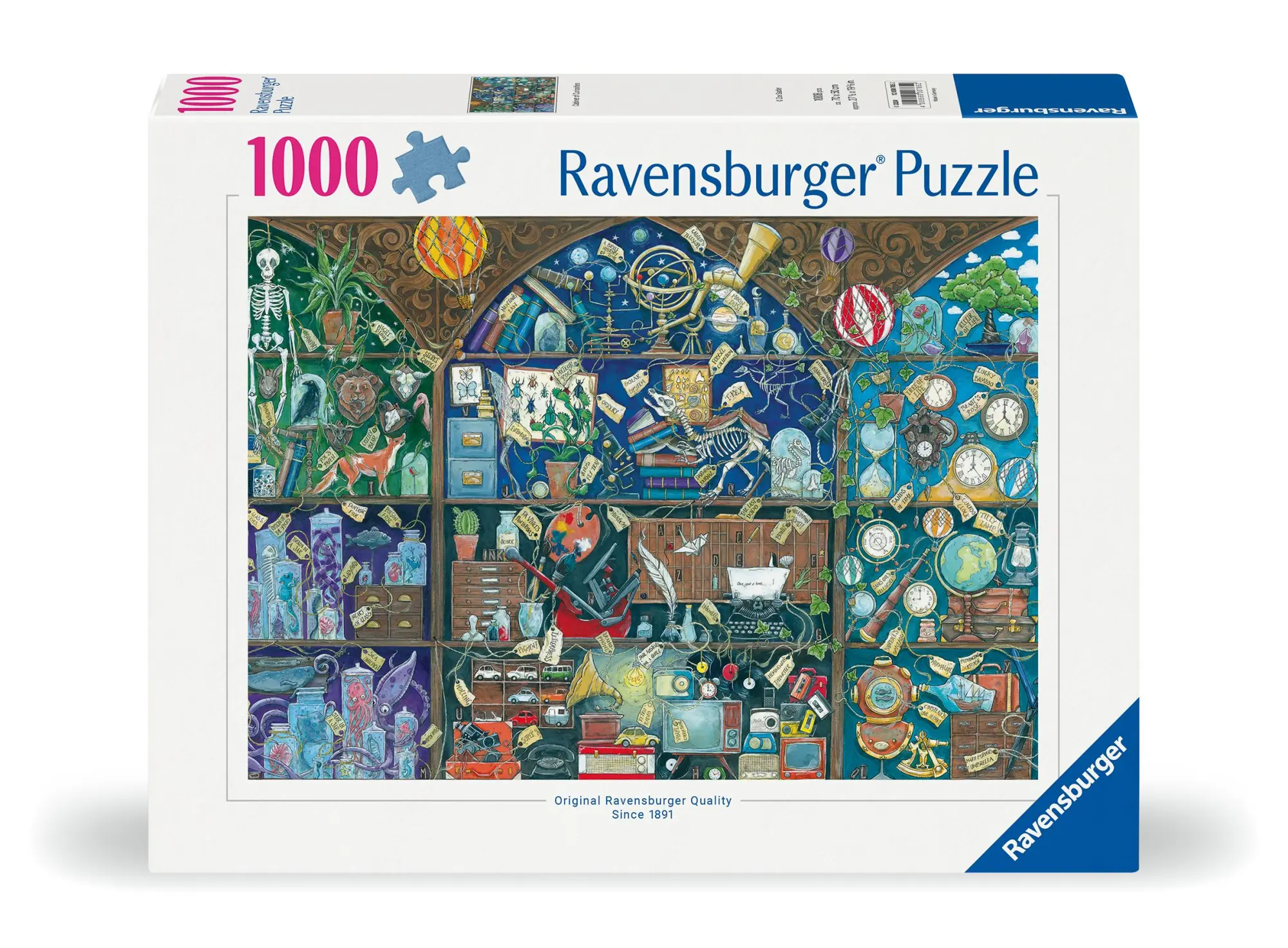 Cover: 4005555007852 | Erwachsenenpuzzle 1000 Teile - Das Kuriositätenkabinett | Spiel | 2024