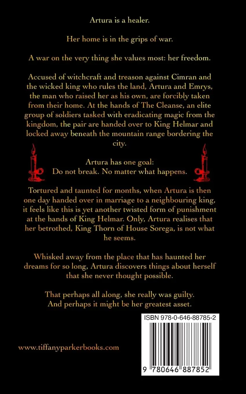 Rückseite: 9780646887852 | Queen of Poison &amp; Fire | Tiffany Parker | Taschenbuch | Englisch