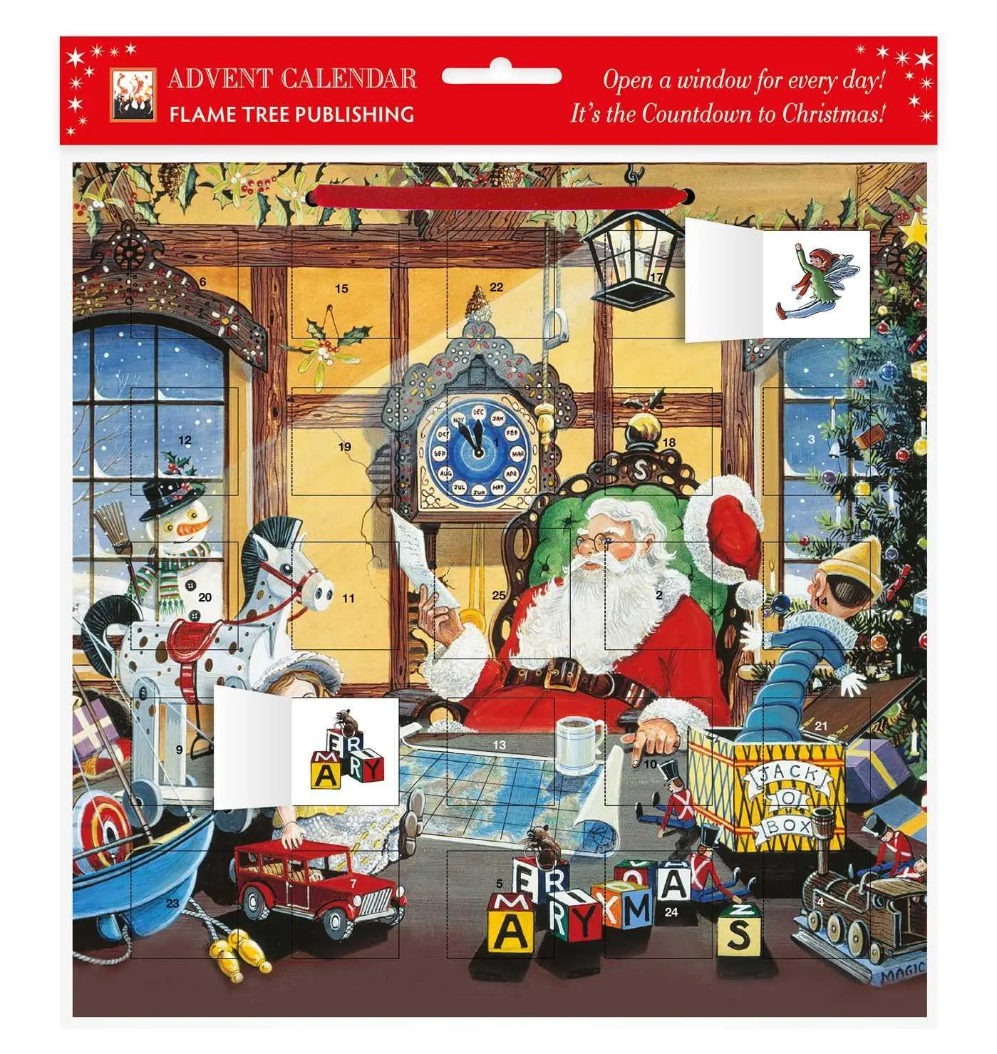 Cover: 9780857757852 | Fairyland: Letter to Santa Advent Calendar (with Stickers) | Studio