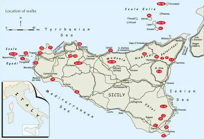 Bild: 9781852847852 | Walking in Sicily | Gillian Price | Taschenbuch | Englisch | 2015