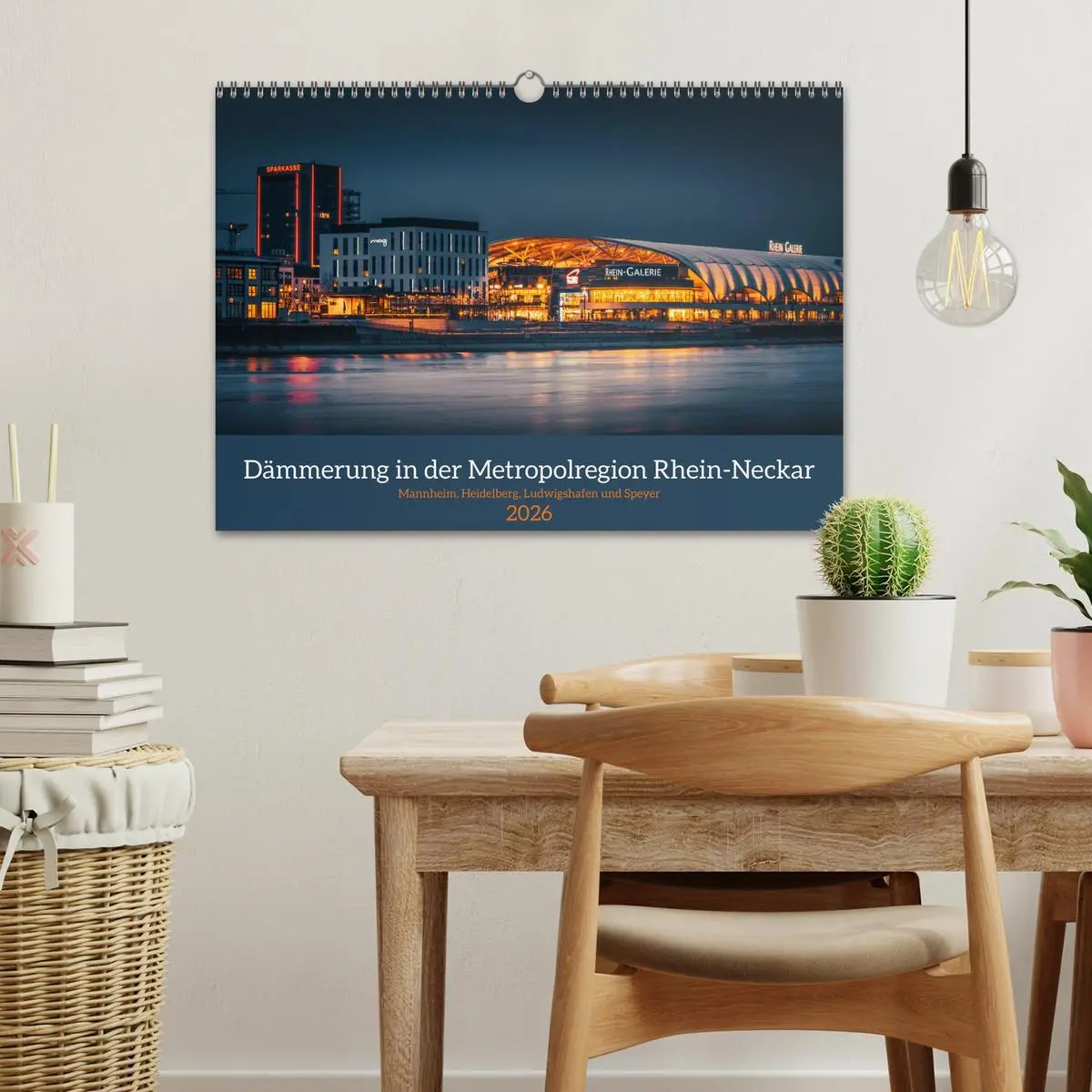 Bild: 9783457257852 | Dämmerung in der Metropolregion Rhein-Neckar (Wandkalender 2026 DIN...