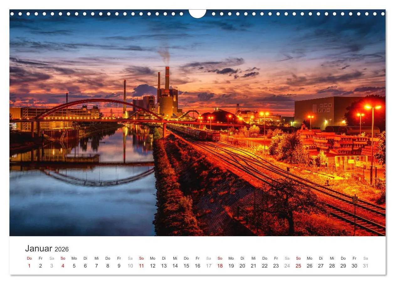 Bild: 9783457257852 | Dämmerung in der Metropolregion Rhein-Neckar (Wandkalender 2026 DIN...