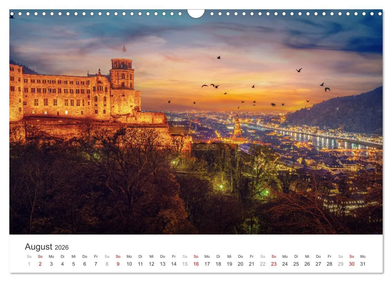Bild: 9783457257852 | Dämmerung in der Metropolregion Rhein-Neckar (Wandkalender 2026 DIN...