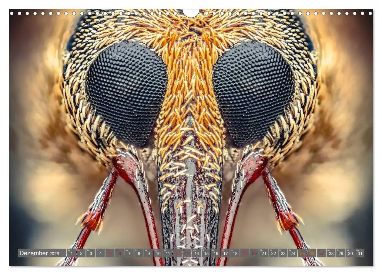 Bild: 9783457877852 | Extreme Makroaufnahmen - Insekten so nah wie nie (Wandkalender 2026...