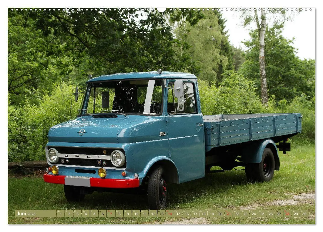 Bild: 9783457947852 | Historische Nutzfahrzeuge (Wandkalender 2026 DIN A2 quer), CALVENDO...