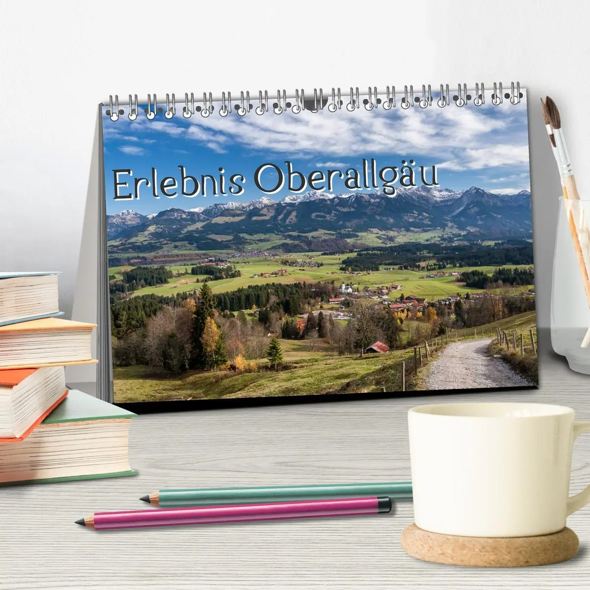 Bild: 9783516037852 | Erlebnis Oberallgäu (Tischkalender 2026 DIN A5 quer), CALVENDO...