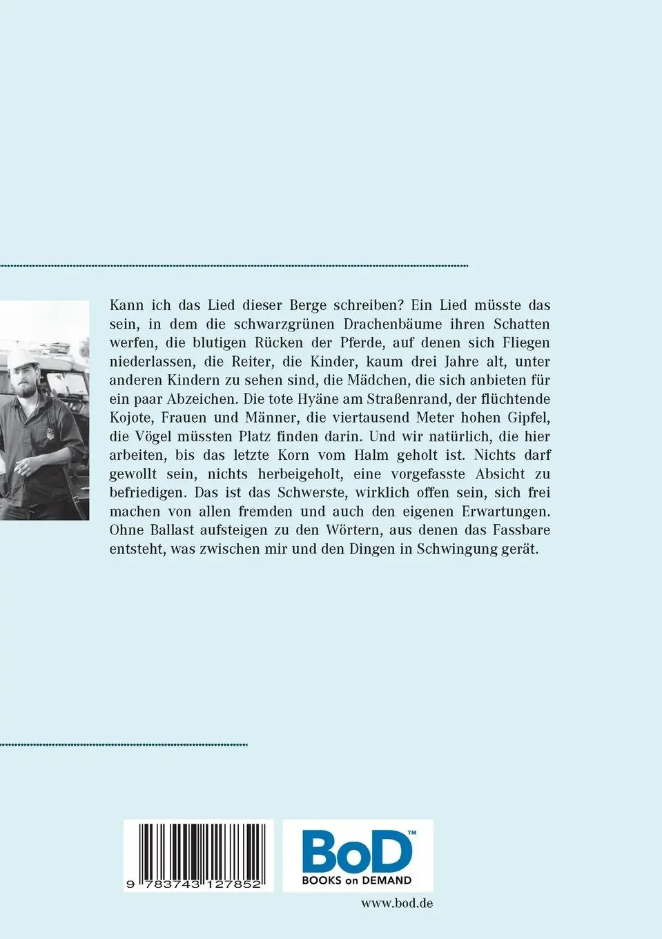 Rückseite: 9783743127852 | Das Licht des 13. Mondes | Äthiopisches Tagebuch | Henry-Martin Klemt