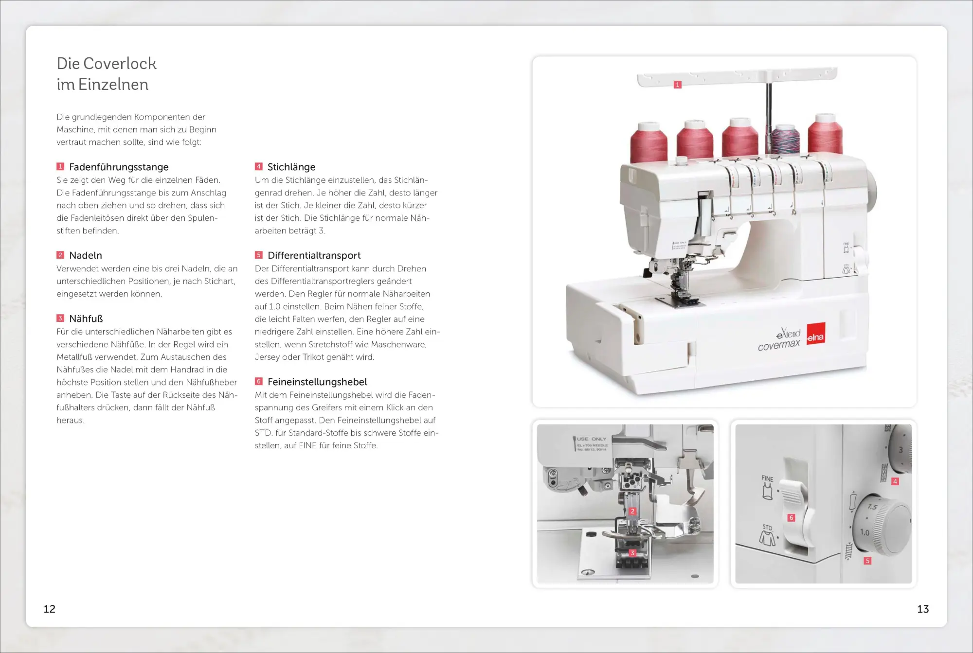 Bild: 9783841067852 | Praxiswissen - Nähen mit dem Coverlock-Stich | Andrea Klein | Buch