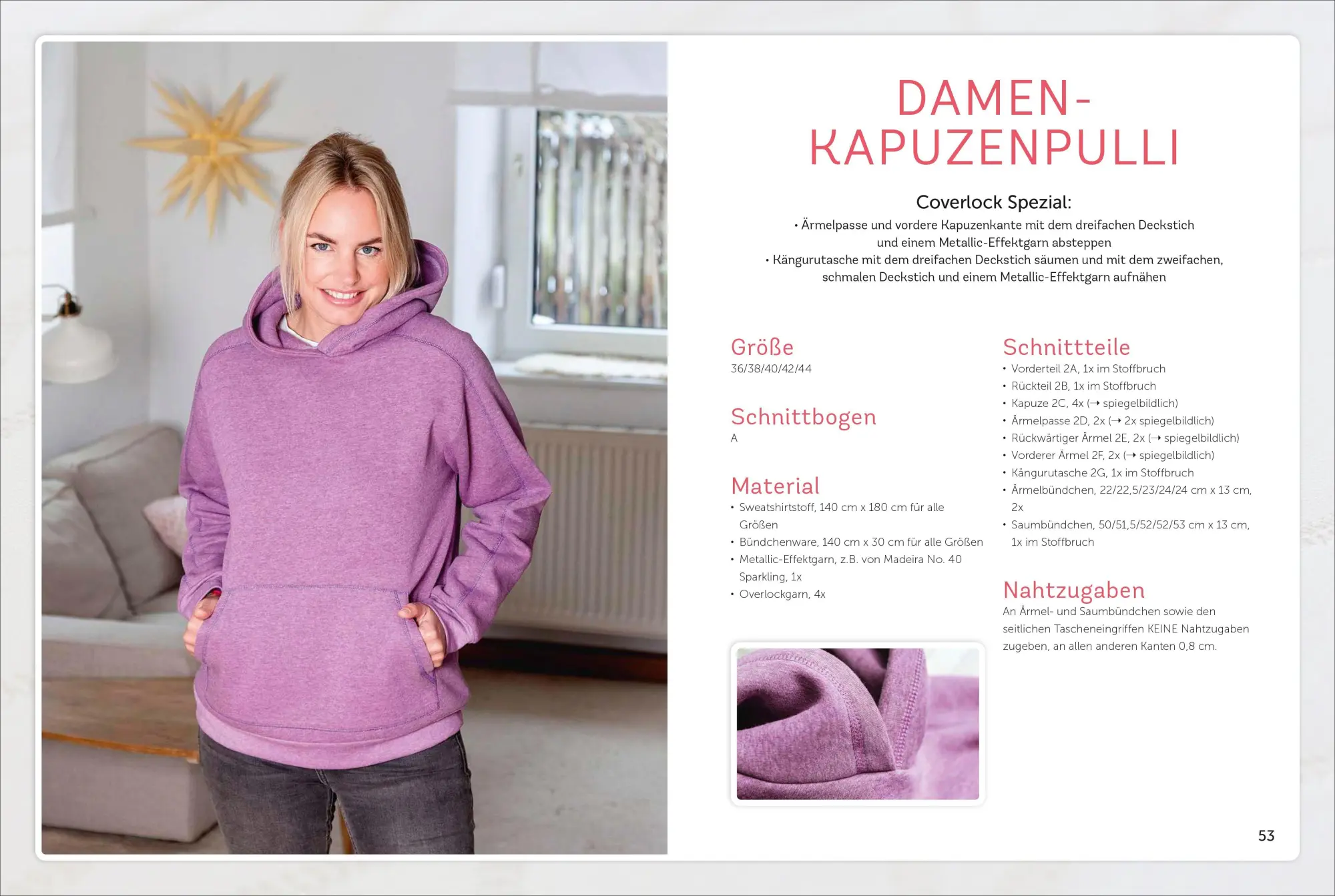 Bild: 9783841067852 | Praxiswissen - Nähen mit dem Coverlock-Stich | Andrea Klein | Buch