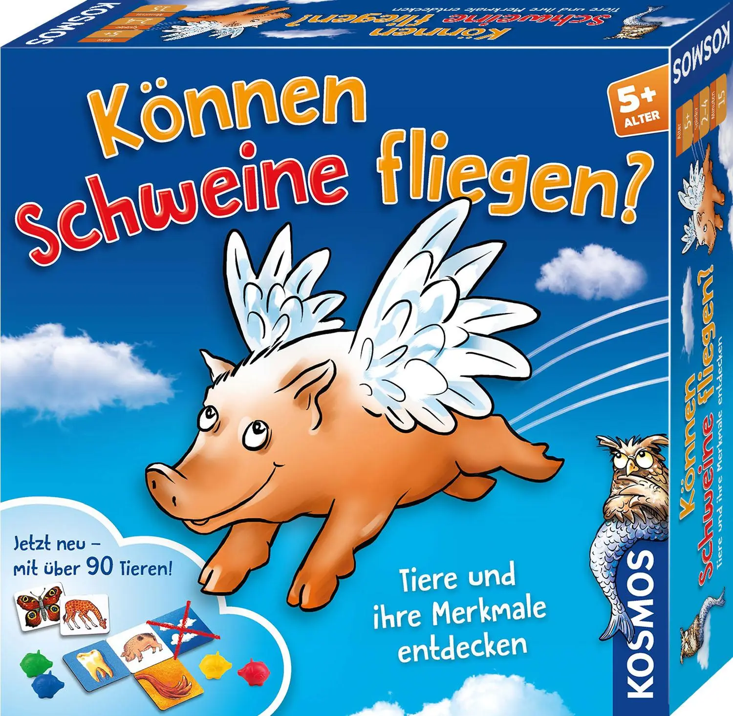 Cover: 4002051697952 | Können Schweine fliegen? Jubiläumsedition | 2 - 4 Spieler | Kempf
