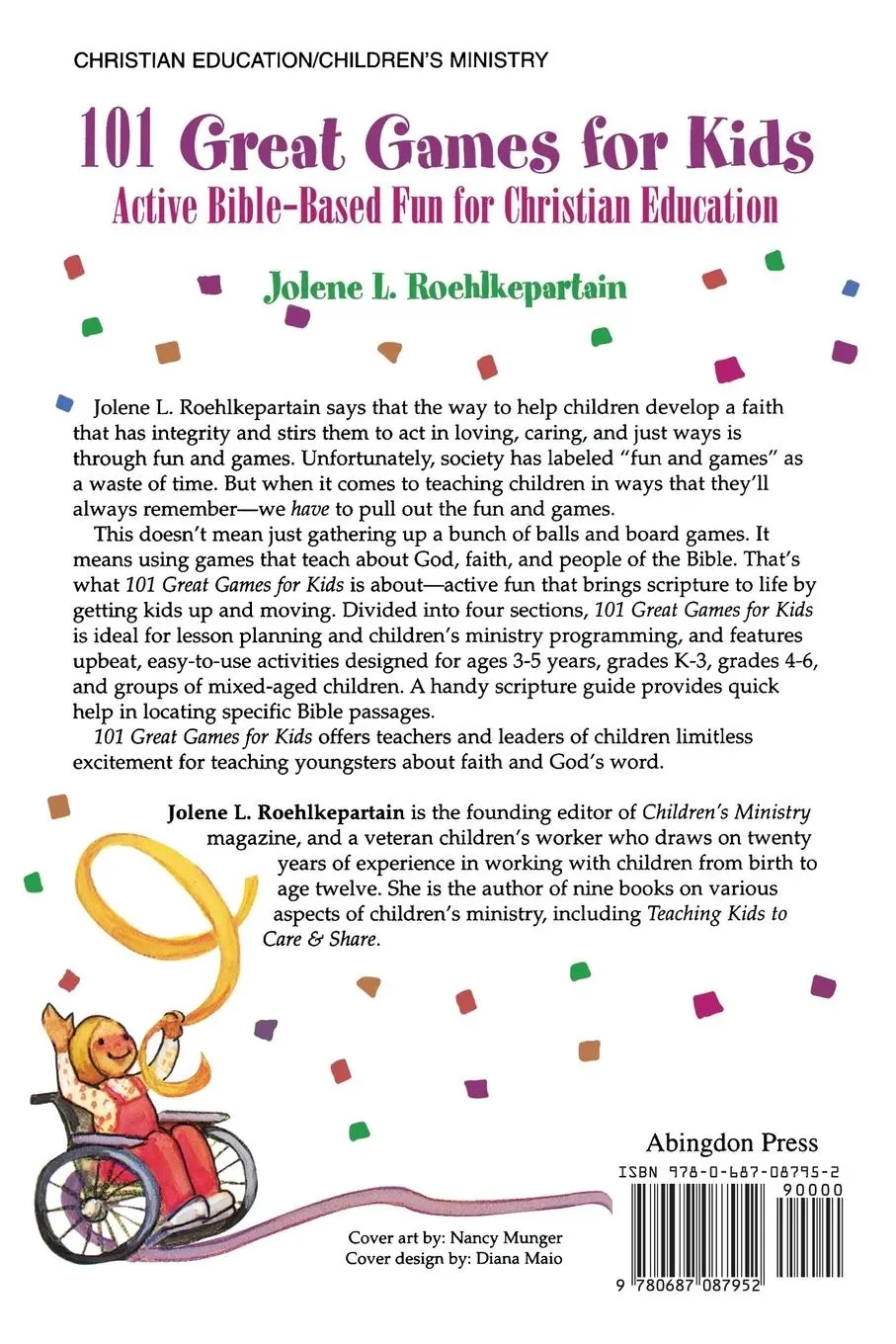 Rückseite: 9780687087952 | 101 Great Games for Kids | Jolene L. Roehlkepartain | Taschenbuch