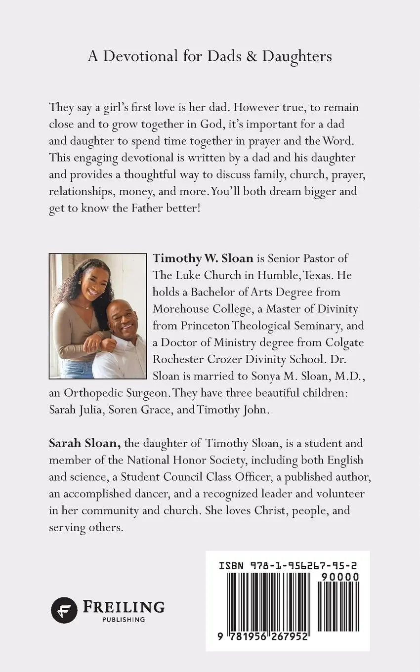Rückseite: 9781956267952 | Closer to You | A Devotional for Dads &amp; Daughters | Sloan (u. a.)