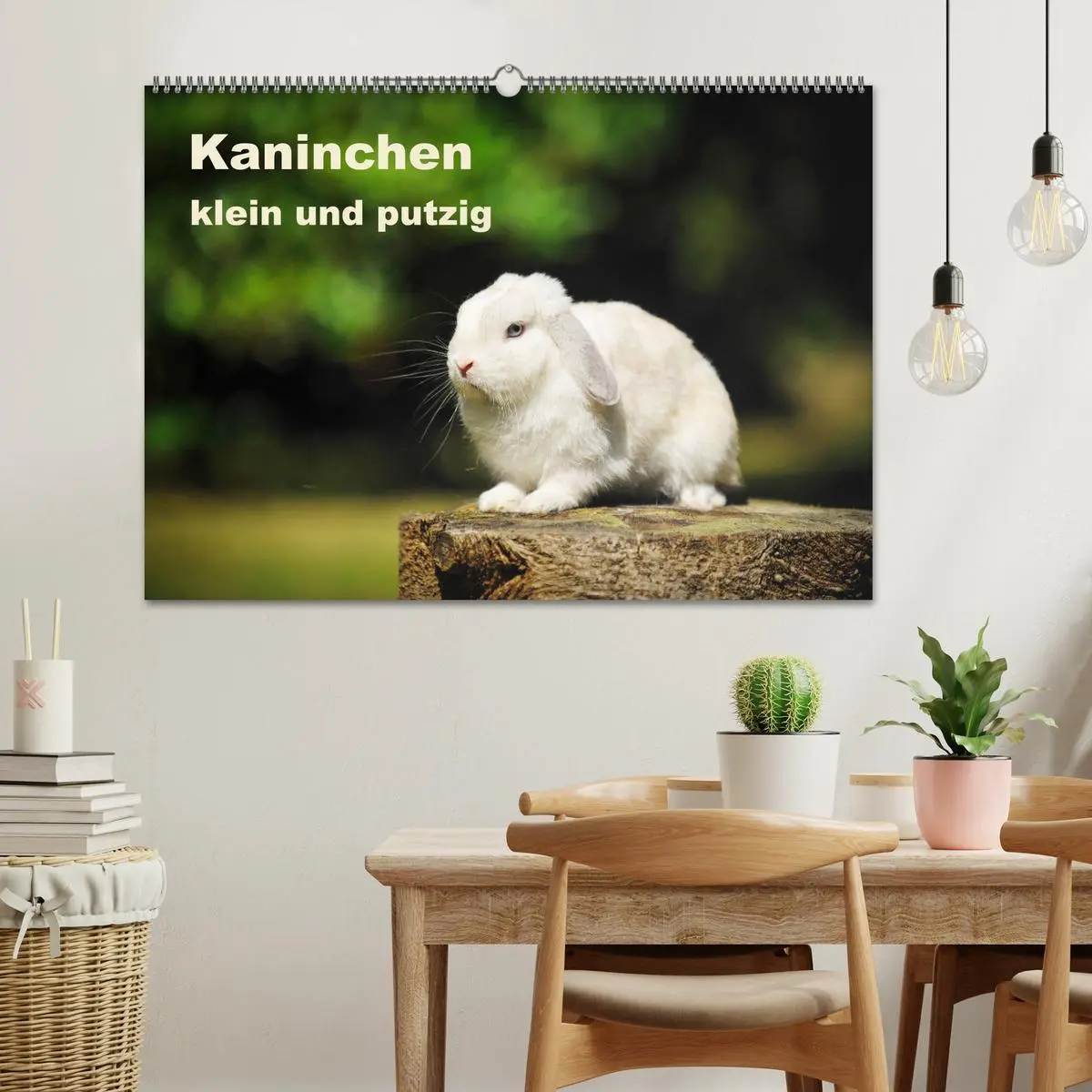 Bild: 9783457937952 | Kaninchen klein und putzig (Wandkalender 2026 DIN A2 quer),...