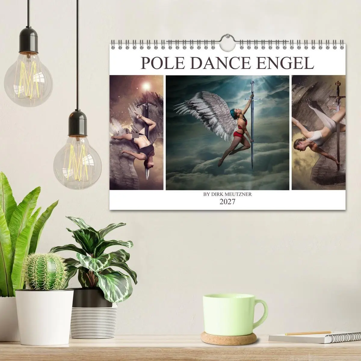 Bild: 9783569807952 | Pole Dance Engel (Wandkalender 2027 DIN A4 quer), CALVENDO...