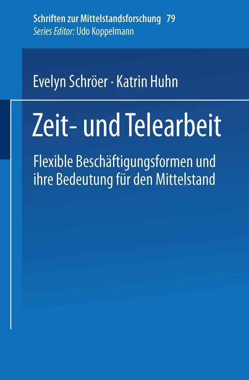 Cover: 9783824467952 | Zeit- und Telearbeit | Katrin Huhn (u. a.) | Taschenbuch | xx | 2013