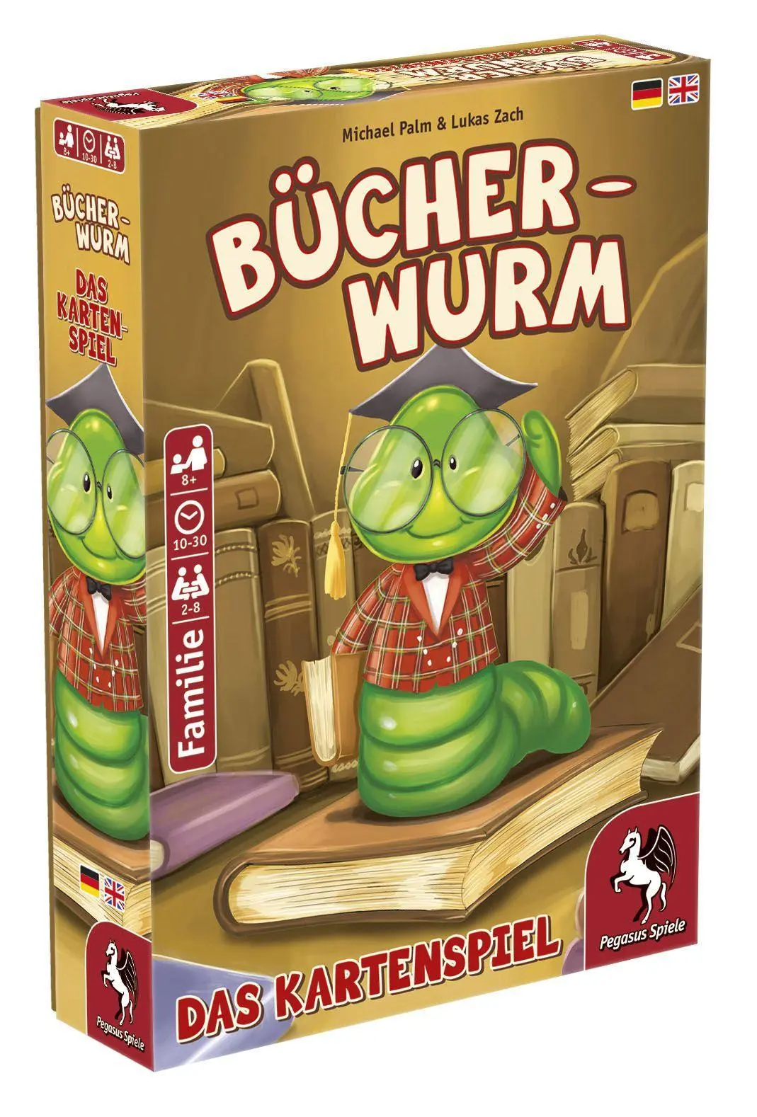 Bild: 4250231718052 | Bücherwurm - Das Kartenspiel | Michael Palm | Spiel | 18322G | Deutsch