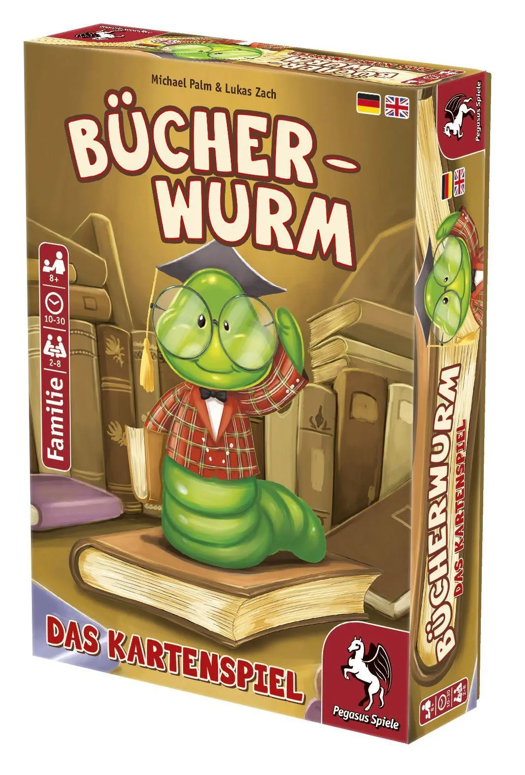 Bild: 4250231718052 | Bücherwurm - Das Kartenspiel | Michael Palm | Spiel | 18322G | Deutsch