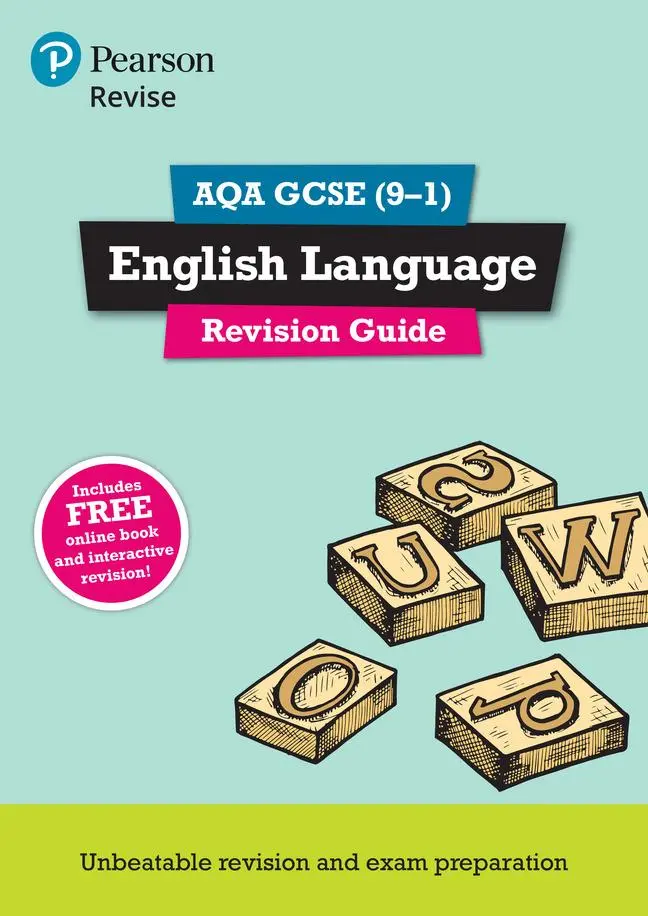 Cover: 9781447988052 | Pearson REVISE AQA GCSE English Language Revision Guide: incl....