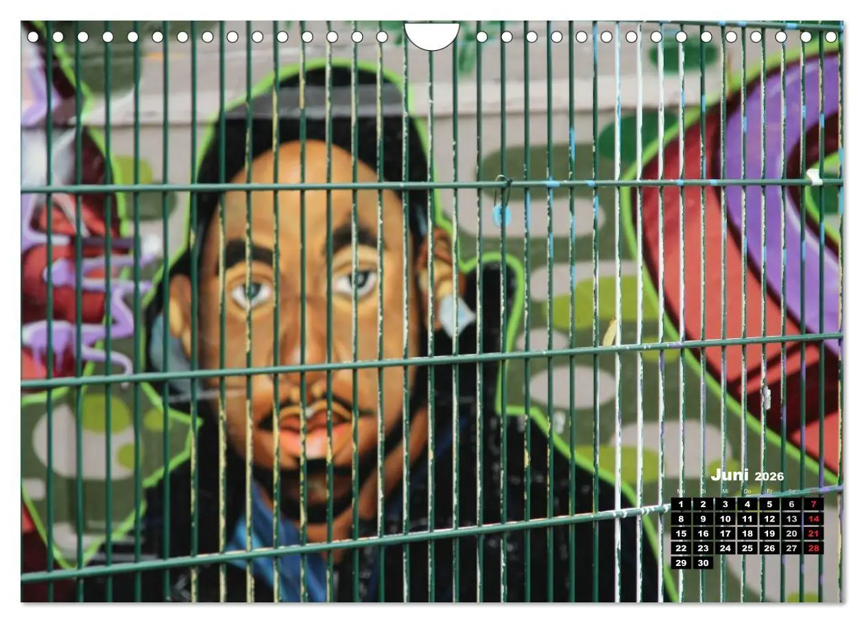 Bild: 9783516228052 | Street-Art 2026 / CH-Version (Wandkalender 2026 DIN A4 quer),...