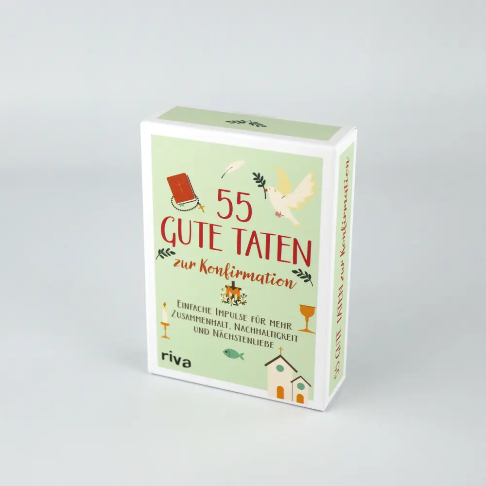Bild: 9783742328052 | 55 gute Taten zur Konfirmation | Carolina Graf | Box | 57 S. | Deutsch