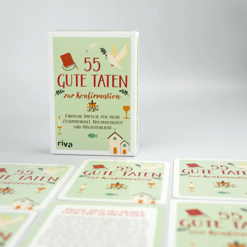 Bild: 9783742328052 | 55 gute Taten zur Konfirmation | Carolina Graf | Box | 57 S. | Deutsch