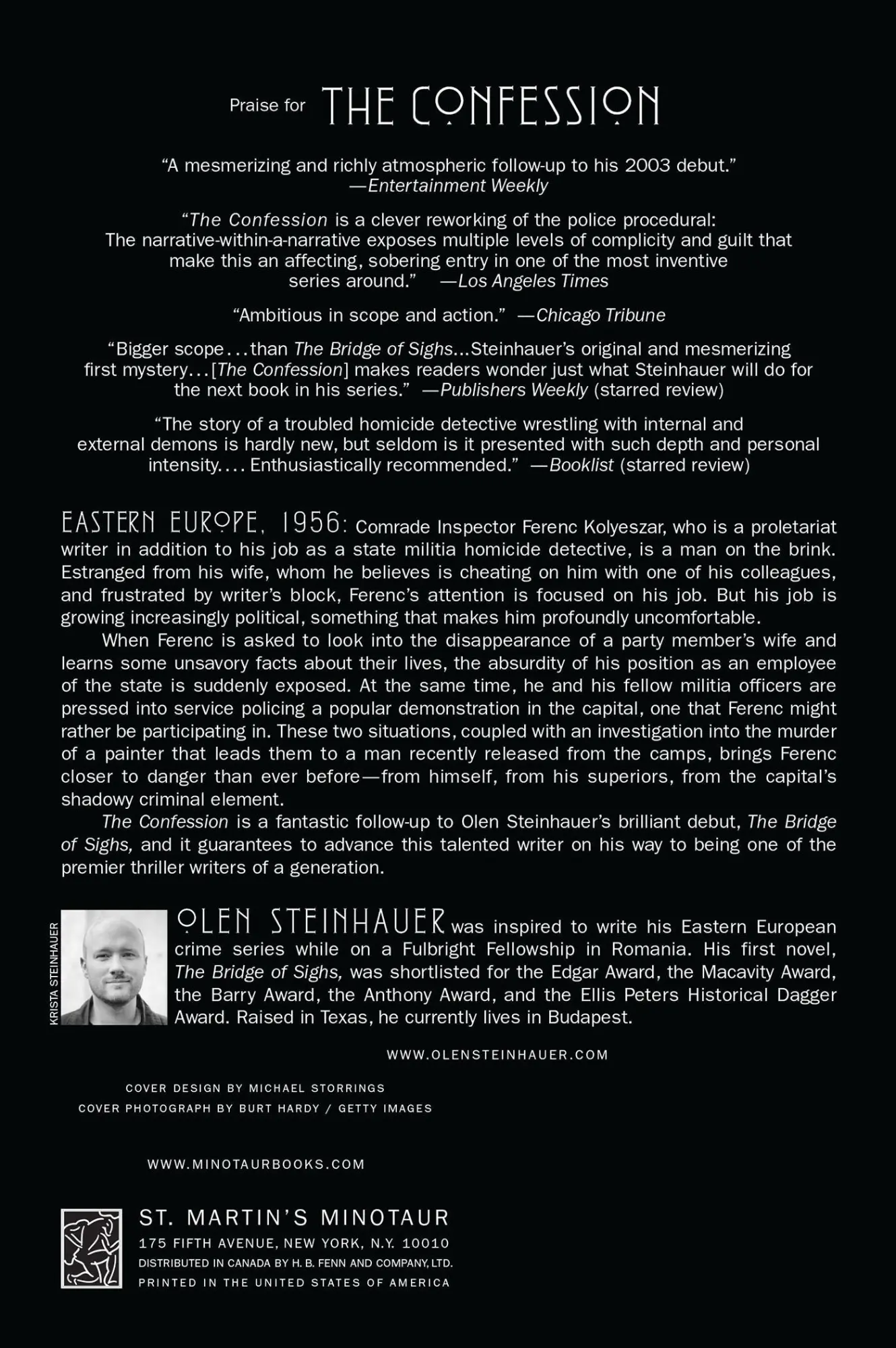 Rückseite: 9780312338152 | Confession | Olen Steinhauer | Taschenbuch | Kartoniert / Broschiert