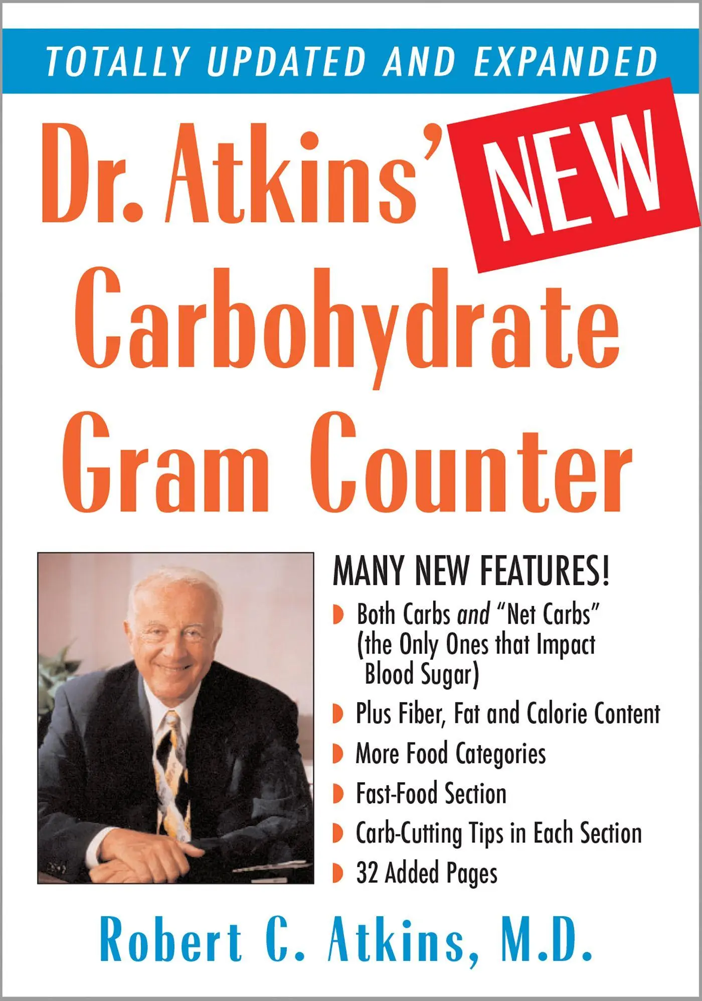 Cover: 9780871318152 | Dr. Atkins' New Carbohydrate Gram Counter | Robert C. Atkins | Buch