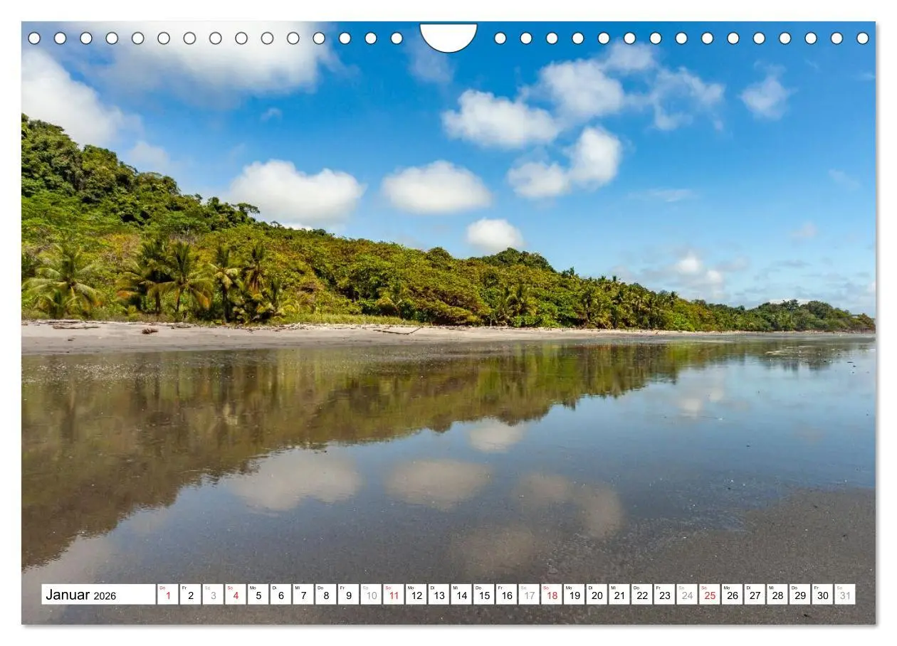 Bild: 9783457298152 | Costa Rica (Wandkalender 2026 DIN A4 quer), CALVENDO Monatskalender
