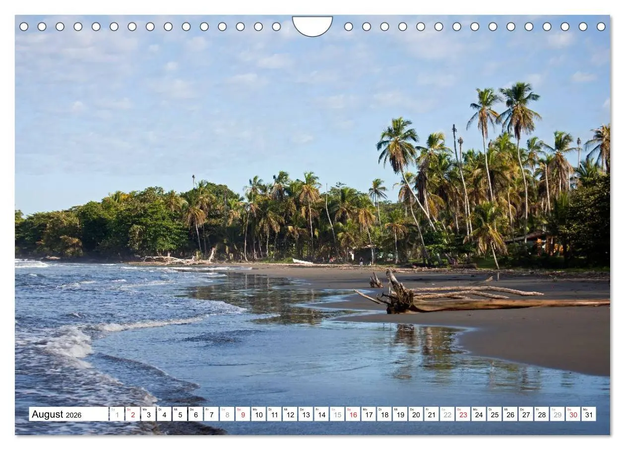 Bild: 9783457298152 | Costa Rica (Wandkalender 2026 DIN A4 quer), CALVENDO Monatskalender