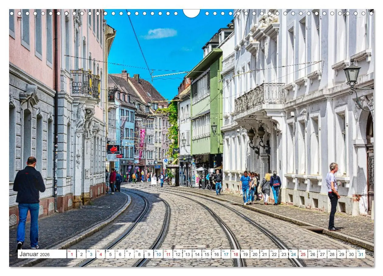 Bild: 9783457508152 | Freiburg - Die entspannte Stadt im Breisgau (Wandkalender 2026 DIN...