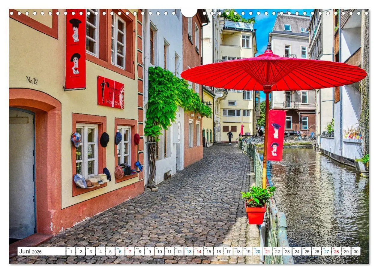Bild: 9783457508152 | Freiburg - Die entspannte Stadt im Breisgau (Wandkalender 2026 DIN...